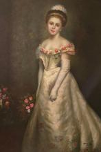 F. Le Roi (XX) - Fanciulla, Antiek en Kunst