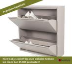 Spinder Billy 2 schoenenkast Staal met poedercoating - Wit, Tuin en Terras, Tuinsets en Loungesets, Ophalen of Verzenden, Nieuw