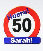 Huldeschild Sarah 50 jaar, Kleding | Dames, Carnavalskleding en Feestkleding, Ophalen of Verzenden, Nieuw