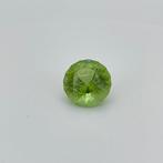 Groen Olivijn  - 14.14 ct - Antwerp Laboratory for Gemstone, Sieraden, Tassen en Uiterlijk, Edelstenen, Nieuw