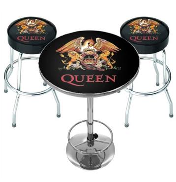 Queen Classic Crest Bar Set - Statafel + 2 Barkrukken beschikbaar voor biedingen