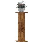 vidaXL Plantenstandaards 2 st 30x30x95 cm bewerkt hout oud, Verzenden, Nieuw