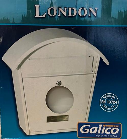 Galico - Galico Brievenbus London Wit, Doe-het-zelf en Verbouw, Overige Doe-het-zelf en Verbouw