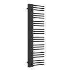Handdoekradiator Kviteseid 50 mm zwart 146x45x6,6 cm [neu.ha, Doe-het-zelf en Verbouw, Verwarming en Radiatoren, Verzenden, Nieuw