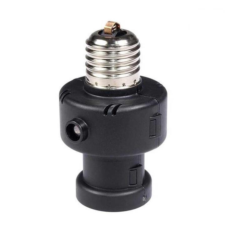 Schemer schakelaar + timer - E27 fitting - Zwart, Hobby en Vrije tijd, Elektronica-componenten, Nieuw, Ophalen of Verzenden