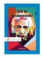 Dit is onderzoek! 9789001895440, Boeken, Verzenden, Zo goed als nieuw