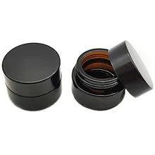 Lege glazen Potjes  Bruin glas 5 ml    1 stuks, Huis en Inrichting, Keuken | Keukenbenodigdheden, Nieuw, Ophalen of Verzenden