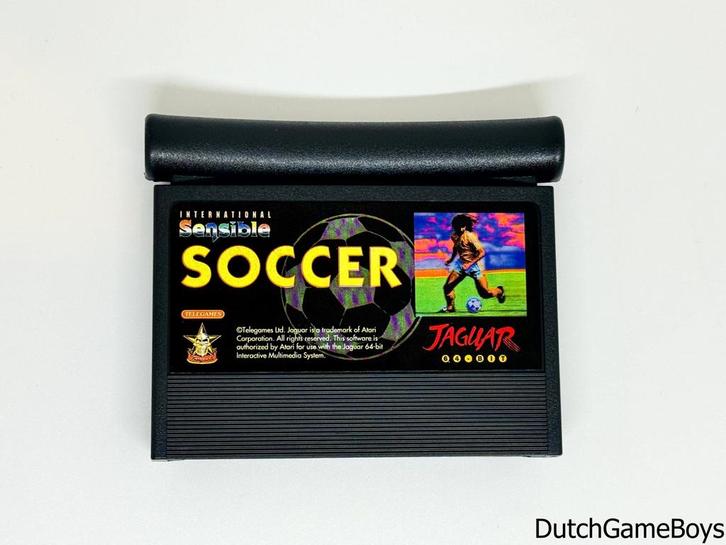 Atari Jaguar - International Sensible Soccer, Spelcomputers en Games, Games | Atari, Gebruikt, Verzenden