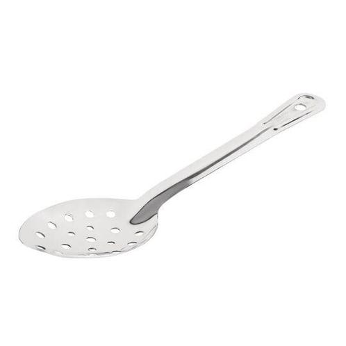 Vogue geperforeerde RVS serveerlepel 28cm, Zakelijke goederen, Horeca | Keukenapparatuur, Nieuw in verpakking, Verzenden