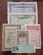 Italië. - 1884-1958 Collection Italien bonds and shares (6