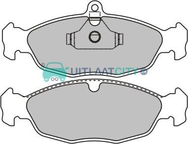 *Tip*  Remblokken DAEWOO JAGUAR OPEL VAUXHALL, Auto-onderdelen, Uitlaatsystemen, Nieuw, Opel, Daewoo, Jaguar, Ophalen of Verzenden