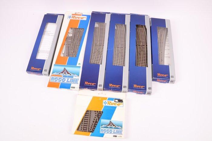 Roco H0 - 42543/42570/42533/42532/42598 - Modeltreinsporen, Hobby en Vrije tijd, Modeltreinen | H0