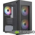 Aerocool Hexform Mini Tower Zwart, Computers en Software, Computerbehuizingen, Verzenden, Nieuw