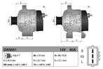 Dynamo / Alternator TOYOTA RAV 4,II (2.0 4WD), Auto-onderdelen, Ophalen of Verzenden, Nieuw