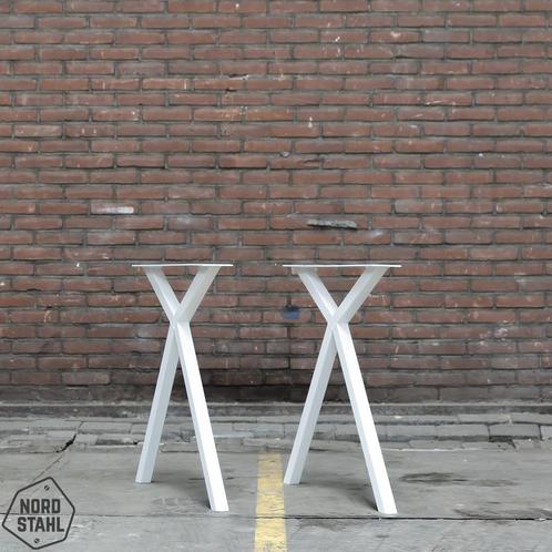Stalen onderstel tafel - Scissor leg - Nordstahl, Huis en Inrichting, Tafelonderdelen, Nieuw, Verzenden