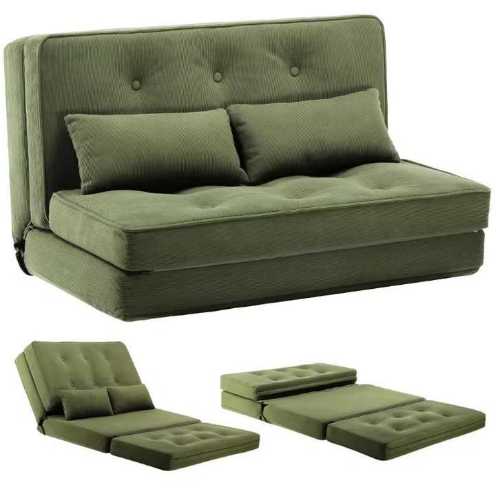 Kleine 2-zits Slaapbank | Mini Sofa met 6-traps Rugleuning, Huis en Inrichting, Slaapkamer | Bedden, Nieuw, Verzenden