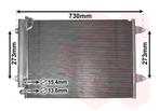 LUCHTCONDENSATOR VOOR VW PASSAT B6 2006-2010 3C0820411C, Auto-onderdelen, Ophalen of Verzenden, Nieuw