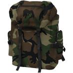 vidaXL Rugzak legerstijl 65 L camouflage, Sieraden, Tassen en Uiterlijk, Tassen | Rugtassen, Verzenden, Nieuw
