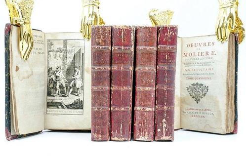 Molière - Œuvres de Molière - 1765, Antiek en Kunst, Antiek | Boeken en Bijbels