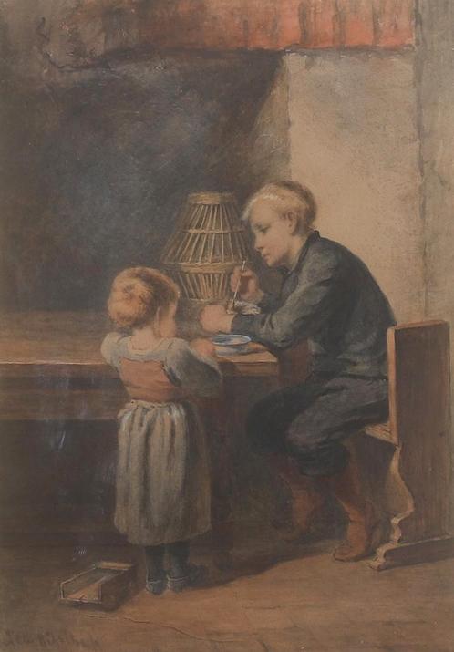 Kate Bisschop-Swift (1834-1928), Antiek en Kunst, Kunst | Schilderijen | Klassiek