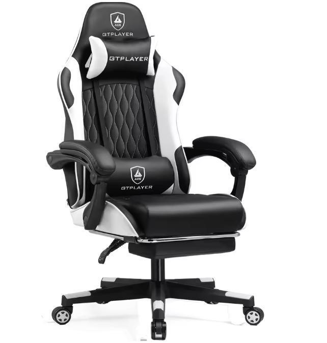 Ergonomische Gamingstoel – Verstelbaar met Voetensteun, Huis en Inrichting, Bureaustoelen, Nieuw, Verzenden