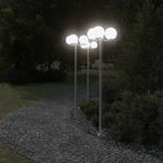 vidaXL Vloerlamp voor buiten 2 st 215 cm roestvrij staal, Verzenden, Nieuw