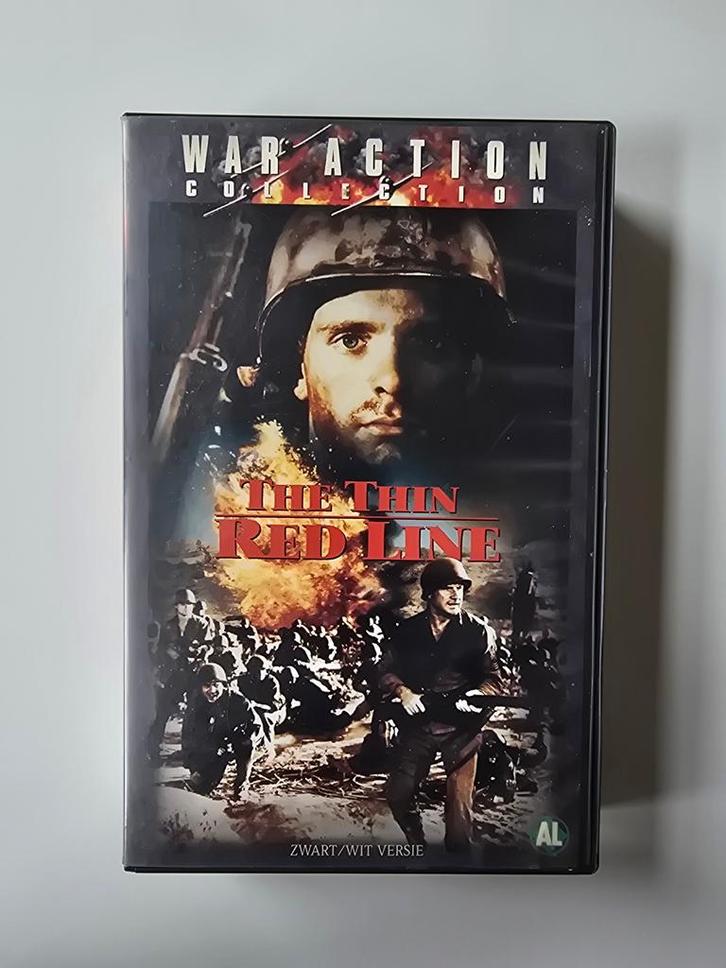 THE THIN RED LINE (EX RENTAL) (VHS), Cd's en Dvd's, VHS | Film, Gebruikt, Verzenden