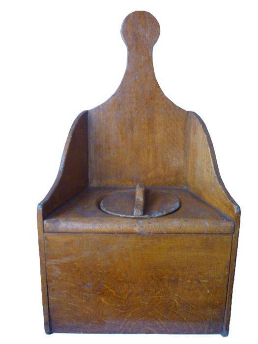 Stoel - kinderen toiletstoel - Hout - stoel voor bij de, Antiek en Kunst, Antiek | Overige Antiek