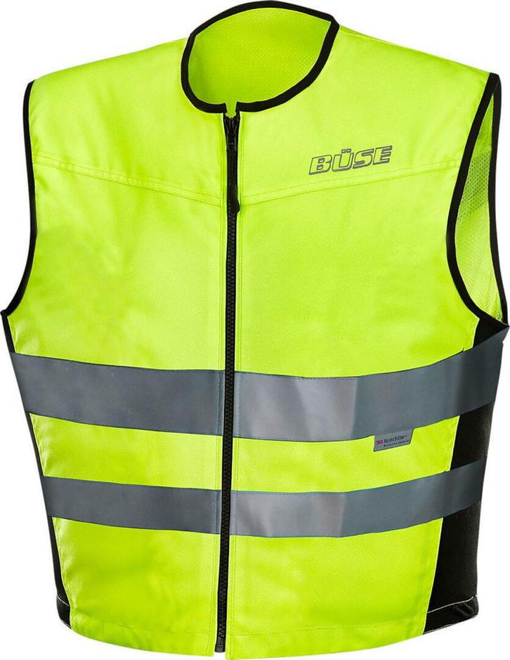 Büse Fluo Geel Veiligheidsvest, Motoren, Accessoires | Overige, Nieuw, Verzenden