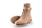 Nathanbaume Veterboots in maat 38 Beige | 10% extra korting, Verzenden, Beige, Overige typen, Zo goed als nieuw