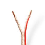 Speaker Kabel 2x 4 mm2 | 15 meter luidspreker snoer, Verzenden, Nieuw, Luidsprekerkabel