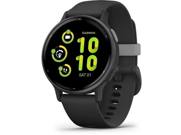 Garmin vívoactive 5 - Smartwatch - AMOLED-scherm - Zwart, Sieraden, Tassen en Uiterlijk, Smartwatches, Zo goed als nieuw, Verzenden