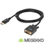 CLUB3D DisplayPort to VGA Cable M/M, Computers en Software, Verzenden, Nieuw