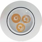 Inbouw Spotlamp  85x45 mm Inclusief Armatuur en Gu10 3 Watt, Huis en Inrichting, Lampen | Spots, Ophalen of Verzenden, Nieuw
