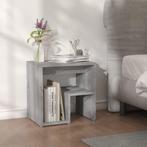 vidaXL Nachtkastje 40x30x40 cm bewerkt hout sonoma, Huis en Inrichting, Minder dan 45 cm, Verzenden, Nieuw, Minder dan 55 cm