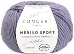 Katia Concept Merino Sport - 70 lavendel - Wol Garen, Hobby en Vrije tijd, Breien en Haken, Ophalen of Verzenden, Nieuw