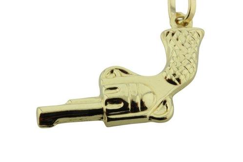 Zonder Minimumprijs - Hanger - 18 karaat Geel goud, Sieraden, Tassen en Uiterlijk, Antieke sieraden