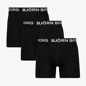 Bjorn Borg heren boxershorts zwart 3 pack maat M