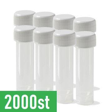 Lege buisjes met schroefdop 5 ml - 2000 st, Huis en Inrichting, Keuken | Keukenbenodigdheden, Nieuw, Ophalen of Verzenden