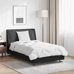 vidaXL Dekbed Set met kussen 2 pcs Wit Microfibre, Huis en Inrichting, Verzenden, Nieuw, Wit