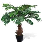 Kunstplant Cycas palmboom 80 cm (Kunstgras-Planten), Nieuw, Verzenden