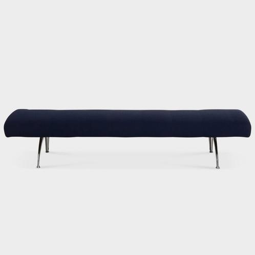 Moroso Waiting ontvangstbank - Donkerblauw, Huis en Inrichting, Banken | Bankstellen, Ophalen of Verzenden