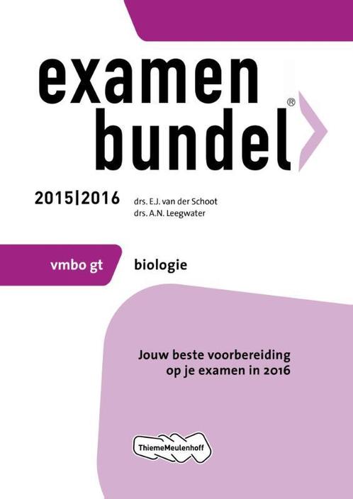 Examenbundel Vmbo gt Biologie 20152016 9789006636628, Boeken, Techniek, Zo goed als nieuw, Verzenden