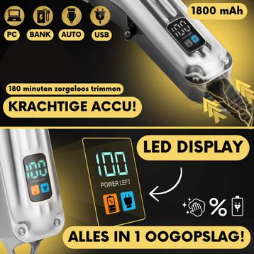 Sansbeauté Professionele Draadloze Tondeuse - Tondeuse beschikbaar voor biedingen