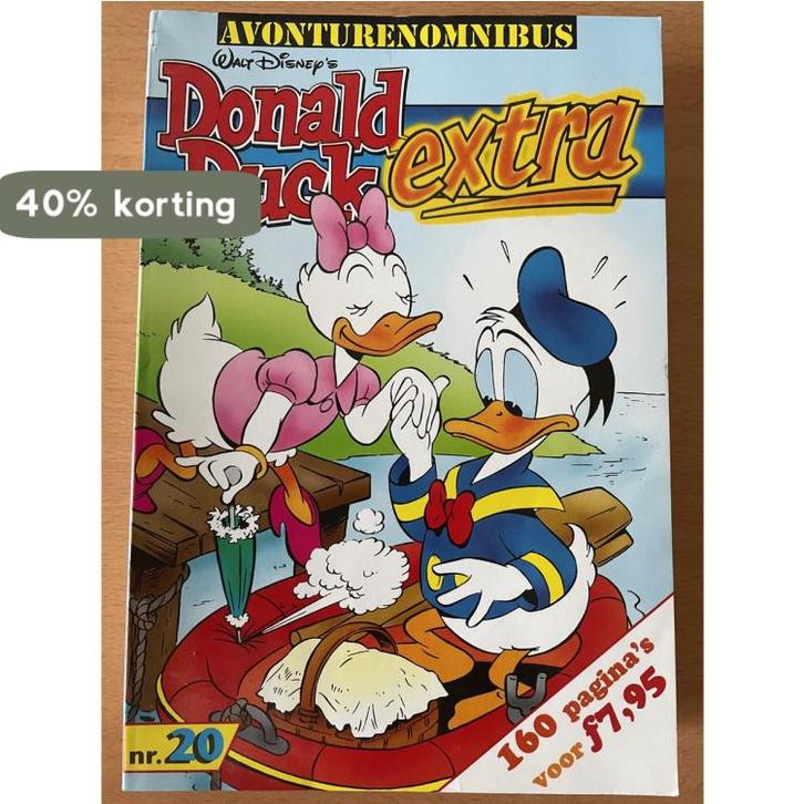 Donald Duck extra avonturenomnibus deel 20 8710722701094, Boeken, Overige Boeken, Gelezen, Verzenden