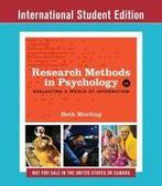Research Methods in Psychology 9780393643602, Boeken, Studieboeken en Cursussen, Zo goed als nieuw, Verzenden