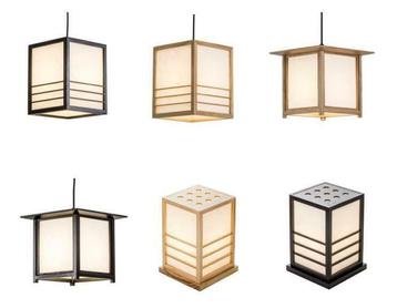 Japanse Lampen, Shoji Lamp, Rijstpapier, Tafellamp, Hanglamp beschikbaar voor biedingen