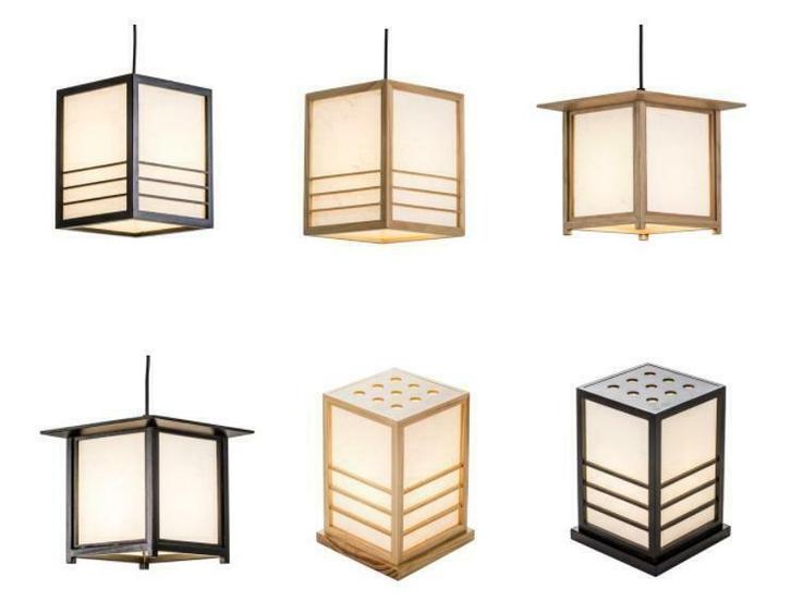 Japanse Lampen, Shoji Lamp, Rijstpapier, Tafellamp, Hanglamp, Huis en Inrichting, Lampen | Overige, Nieuw, Ophalen of Verzenden