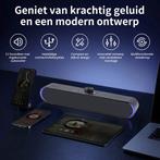 2dekans | Faas - PC Soundbar - Met Microfoon & Bluetooth 5.0, Ophalen of Verzenden, Zo goed als nieuw