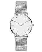 Tyme Ibiza Dames Horloge - 36mm Wit/Zilverkleurig- Horloges, Ophalen of Verzenden, Gebruikt